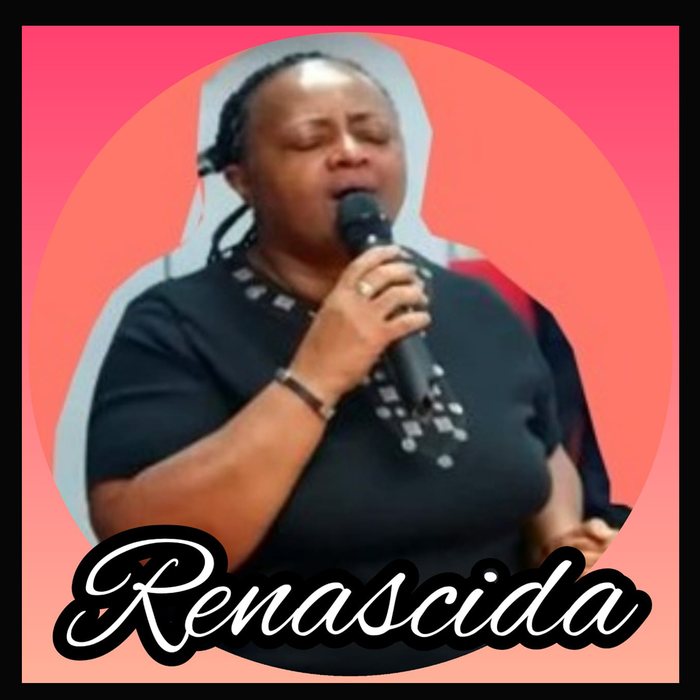 Leda cantando, com a palavra “Renascida”